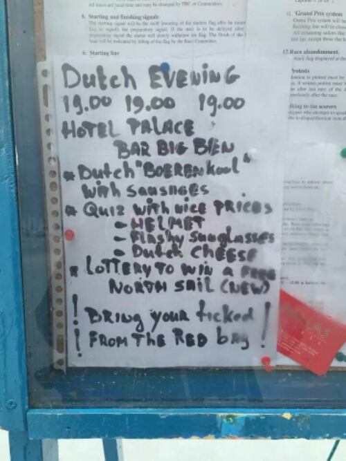 Coming tonight the Dutch Evening