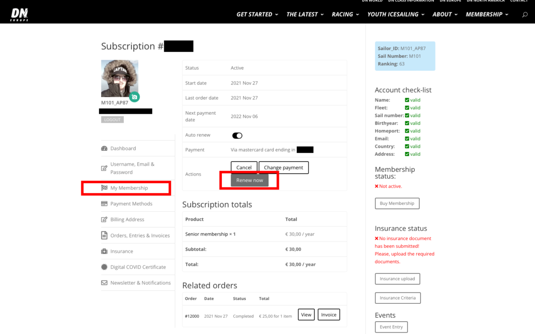 2022-23 Season Annual Contributions